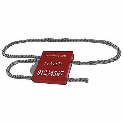 Cable Seals Red Anodized PK20 MPN:F500MD RED20