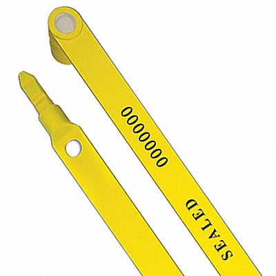 Strap Seals Yellow Plastic PK50 MPN:UFR-TS YELLOW50