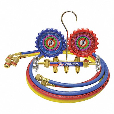 Mechanical Manifold Gauge Set 60 L Hose MPN:QS4L5HEZ