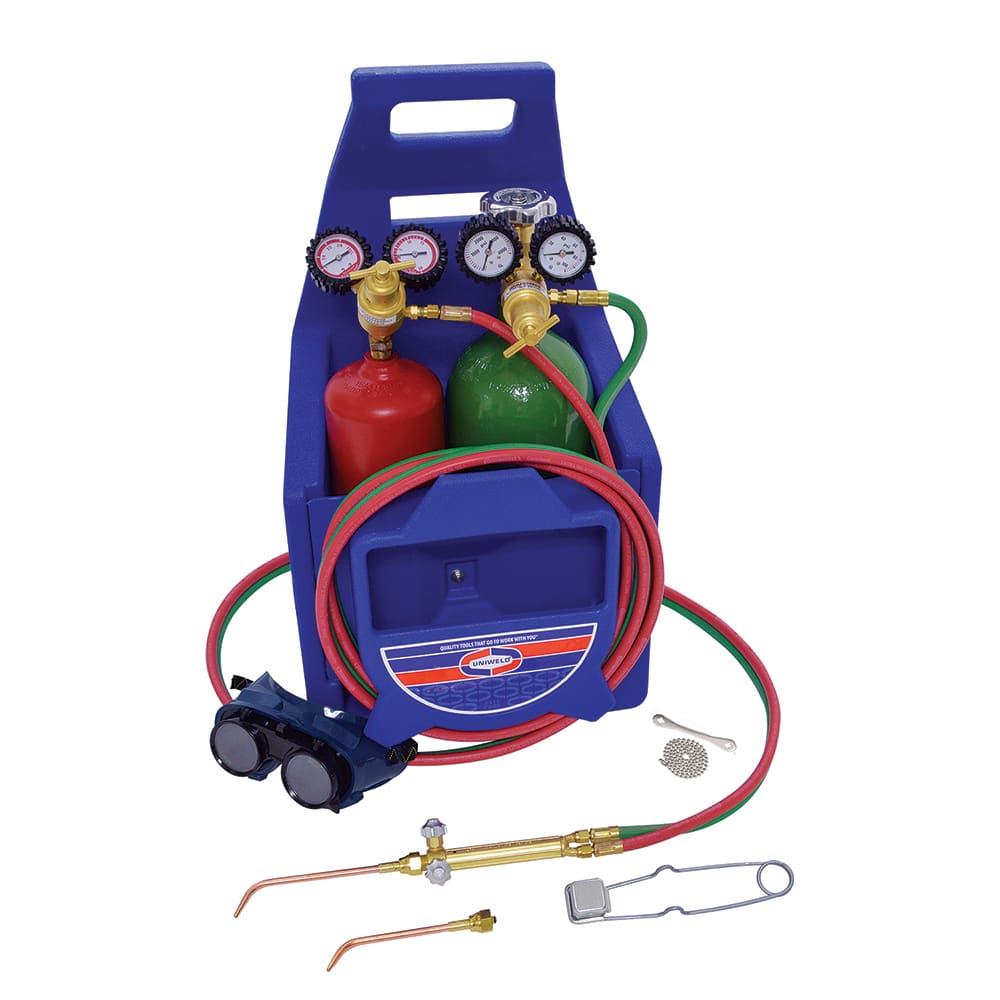 Oxygen/Acetylene Torch Kits, Maximum Heating Capacity: 56000F  MPN:KC100PT