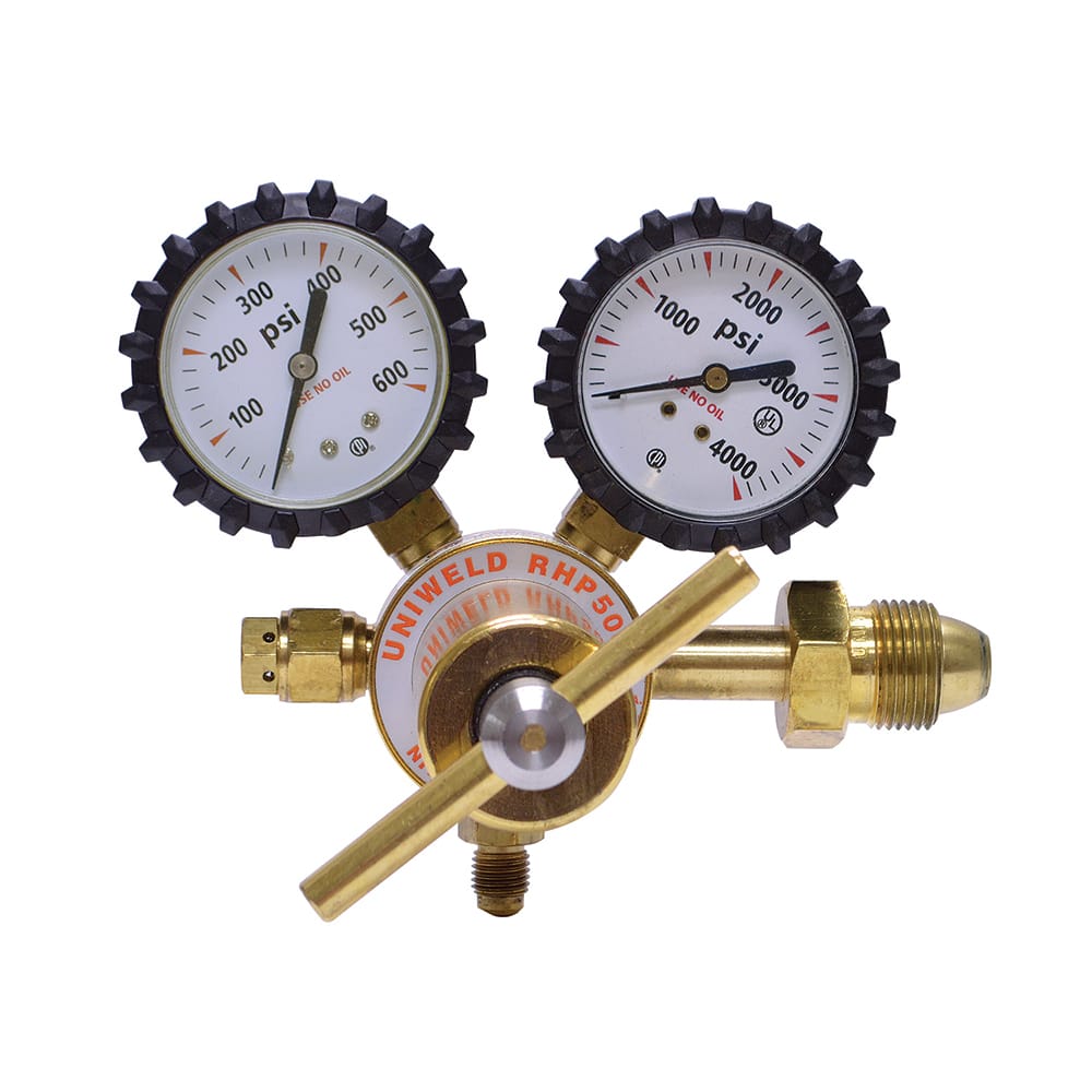 Welding Regulators, Gas Type: Nitrogen , Maximum Inlet Pressure (psi): 4000 , Maximum Outlet Pressure: 500 psi , CGA Inlet Connection: 580  MPN:RHP500