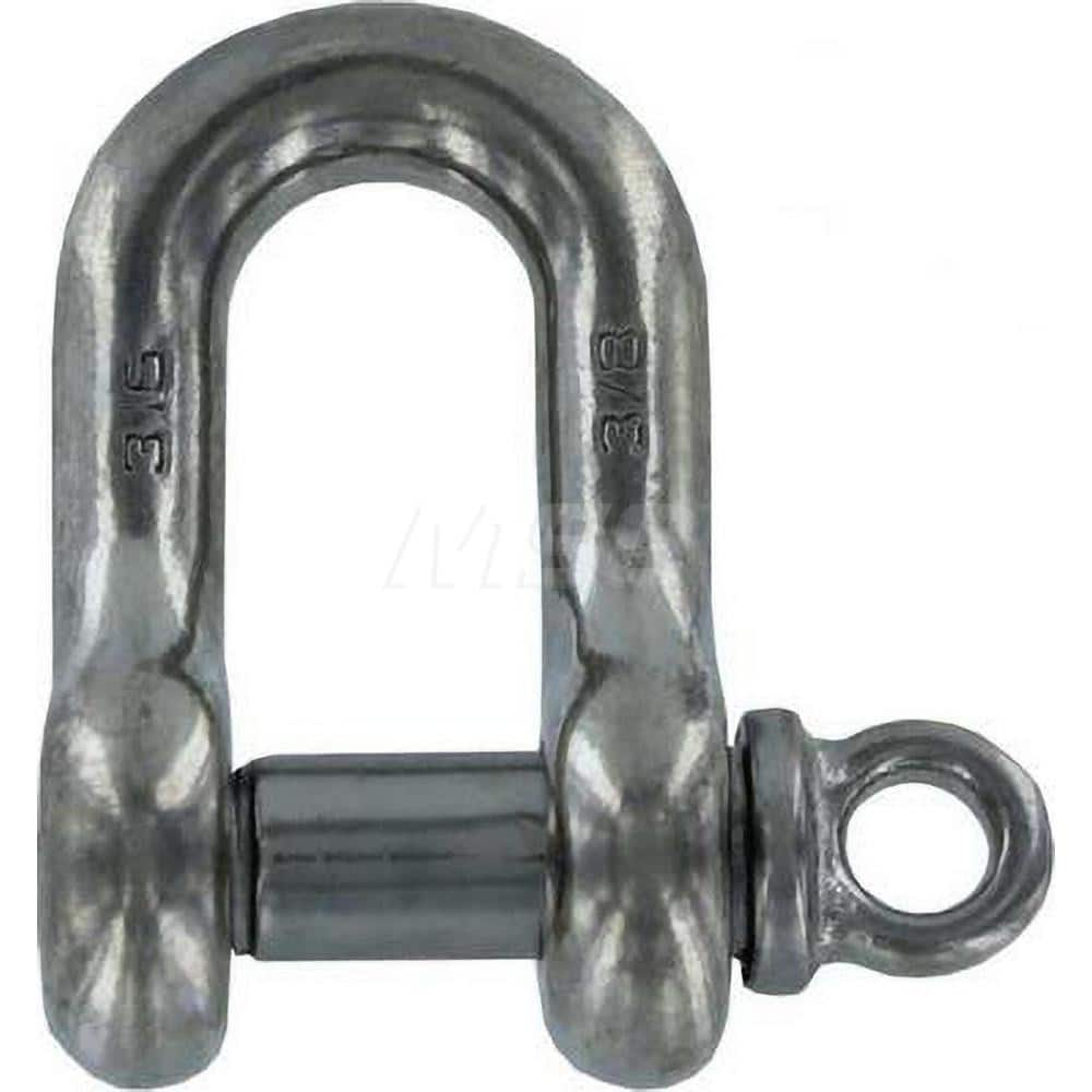 Stainless Steel Shackle: Screw Pin MPN:SPCS38SS