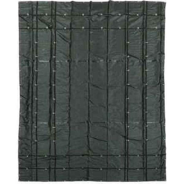 Tarp/Dust Cover: Black, Polyester, 16' Long x 27' Wide MPN:HST16274-BLK