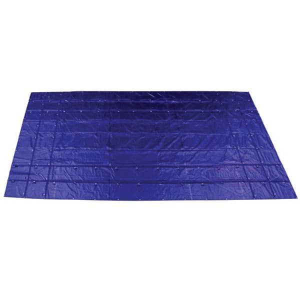 Tarp/Dust Cover: Blue, Polyester, 27' Long x 16' Wide MPN:HST16274-BLU