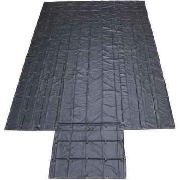 Tarp/Dust Cover: Black, Polyester, 24' Long x 28' Wide MPN:LLT20286-BLK