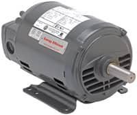 Three Phase Energy Efficient AC Motor: ODP Enclosure MPN:D10E1D