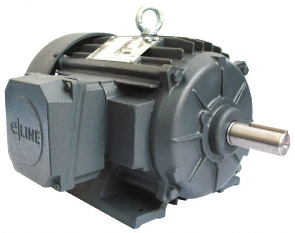 Three Phase Energy Efficient AC Motor: TEFC Enclosure MPN:ELT10E3D