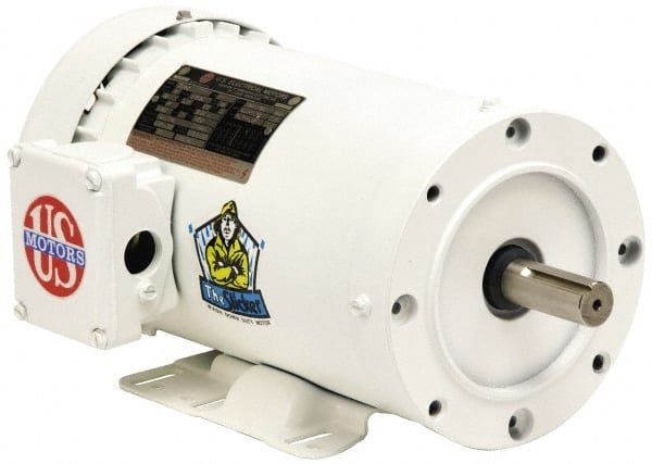 Three Phase Premium Efficient AC Motor: C-Face with Base & TEFC Enclosure MPN:WD10P2DC