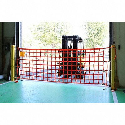 Post Mounted Dock Door Net 4 HX10 W MPN:OHIG410-P