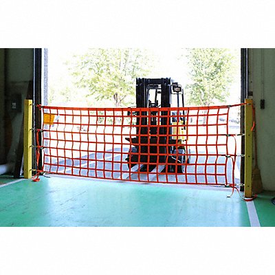 Post Mounted Dock Door Net 4 HX6 ft W MPN:OHIG46-P