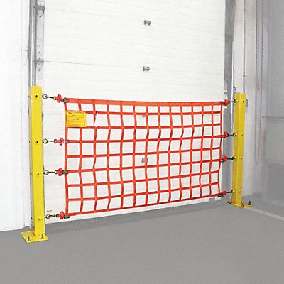 Loading Dock Safety Barrier Net 4x10 MPN:OHPW410-P