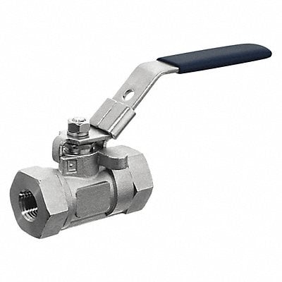 Ball Valve 304 SS 1-Way Body Style MPN:ZUSA-VLV-45