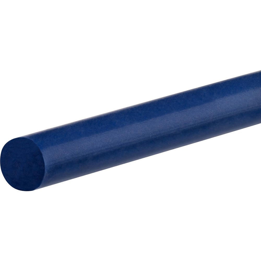 Cord Stock, Material: Silicone , Shape: Round , Tensile Strength: 725psi , Color: Blue , Standards: FDA 21 MPN:ZUSA-RC-1731