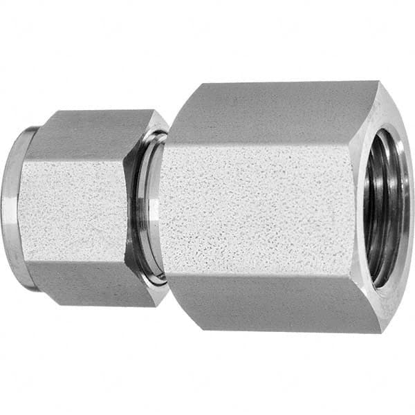 Compression Tube Connector: 1/4