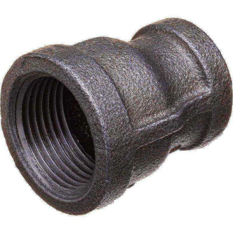 Black Pipe Fittings, Fitting Type: Reducing Coupling , Fitting Size: 1-1/2