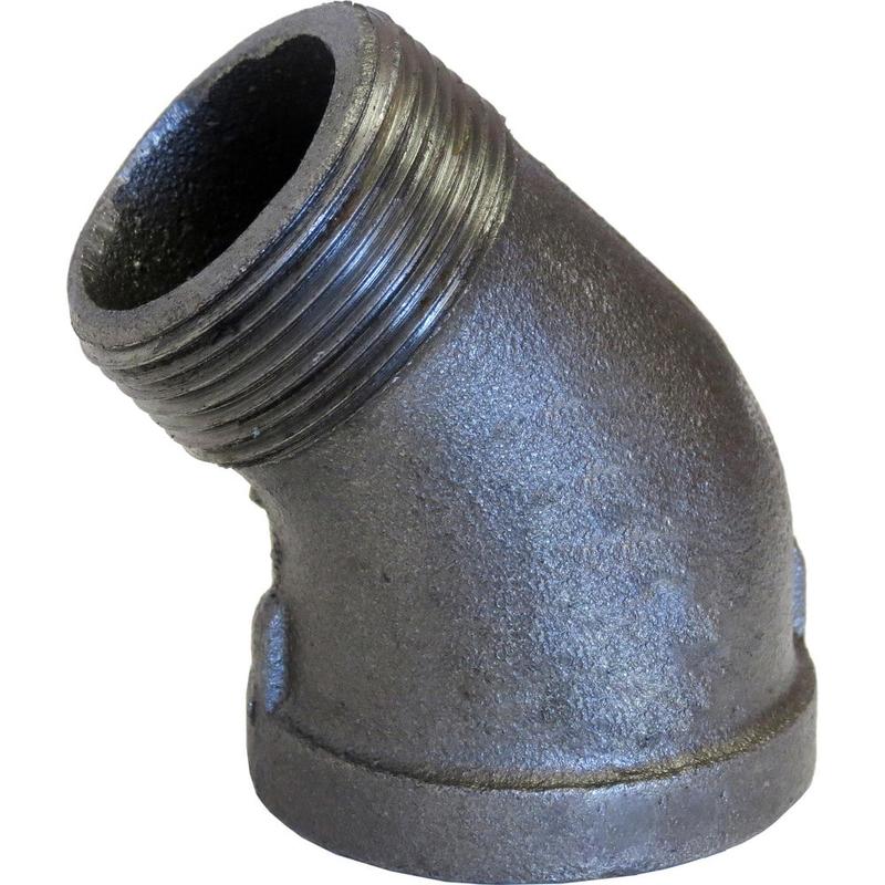 Black Pipe Fittings, Fitting Type: Street Elbow , Fitting Size: 1/8