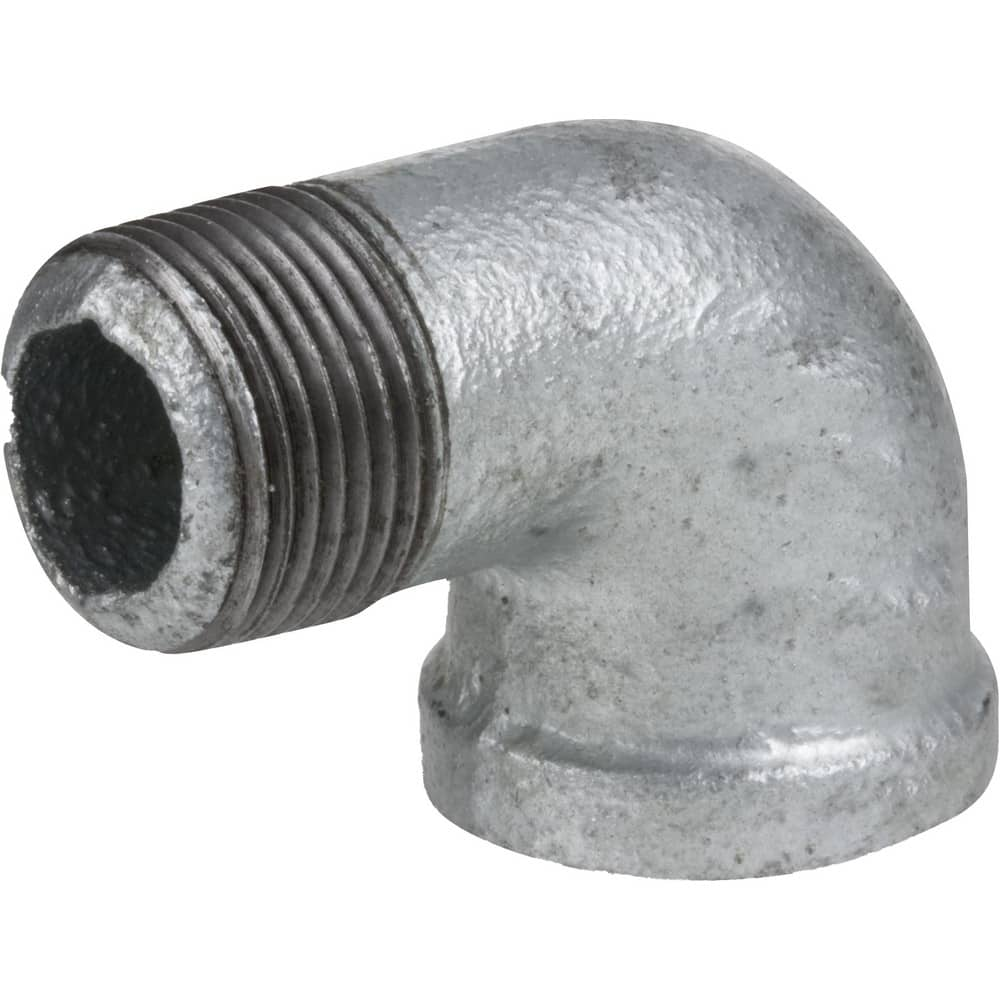 Galvanized Pipe Fittings, Fitting Size: 2-1/2 , Material: Galvanized Iron , Fitting Shape: 900 Elbow , Thread Standard: NPT  MPN:ZUSA-PF-20766