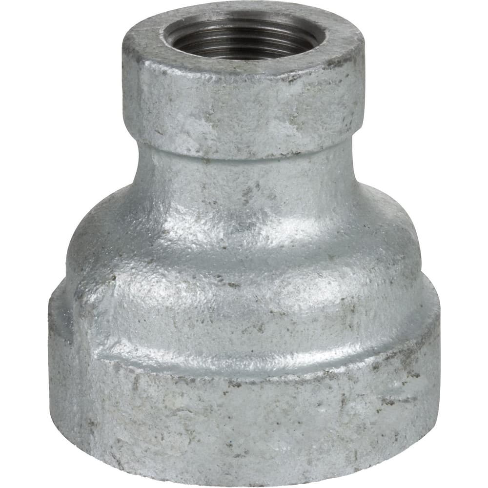 Galvanized Pipe Fittings, Fitting Type: Reducing Coupling , Fitting Size: 2 x 1 , Material: Galvanized Iron , Fitting Shape: Straight , Thread Standard: NPT  MPN:ZUSA-PF-20940