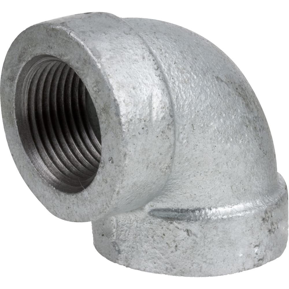 Galvanized Pipe Fittings, Fitting Type: Elbow , Fitting Size: 2 , Material: Galvanized Iron , Fitting Shape: 900 Elbow , Thread Standard: NPT  MPN:ZUSA-PF-20928