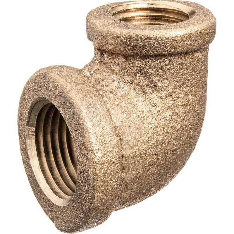 Brass Pipe Fitting: 3/8 x 1/8