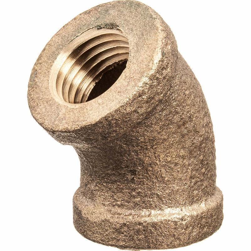 Brass Pipe Fitting: 3/8 x 3/8