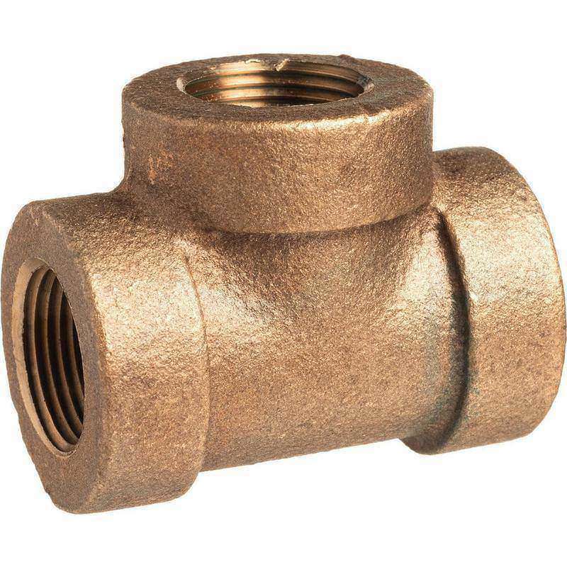 Brass & Chrome Pipe Fittings, Fitting Type: Tee , Material Grade: CA360 , Connection Type: Threaded , Fitting Shape: Tee , Thread Standard: NPT  MPN:ZUSA-PF-15542