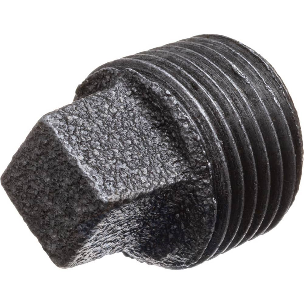 Black Pipe Fittings, Fitting Type: Square Head Plug , Fitting Size: 1/4