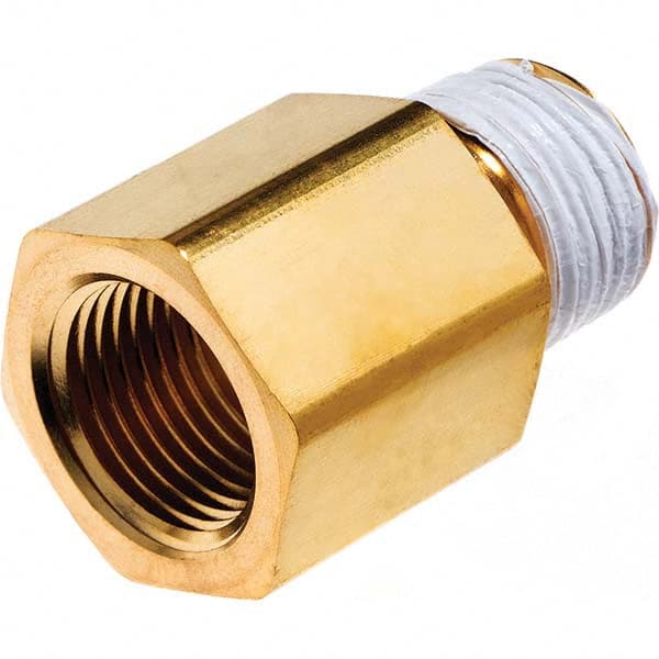 Brass Pipe Adapter: 1/4