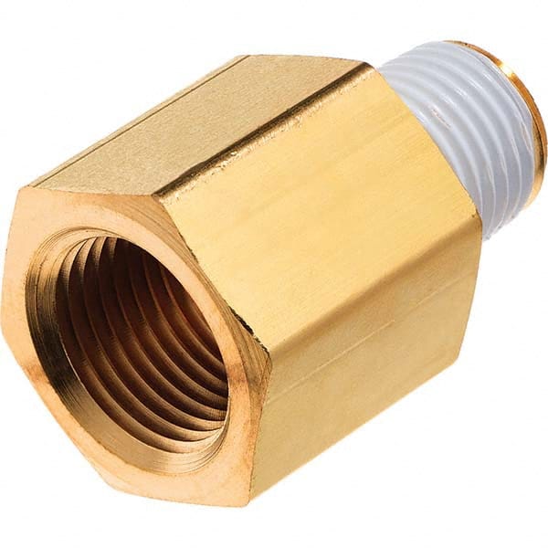 Brass Pipe Reducing Adapter: 3/4 x 1/4