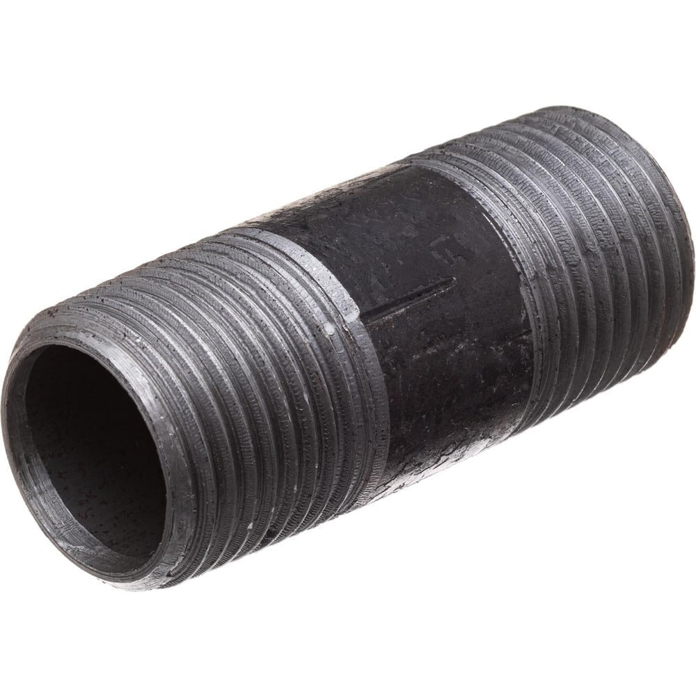 Black Pipe Nipples & Pipe, Thread Style: Threaded on Both Ends , Schedule: 40 , Construction: Welded , Lead Free: Yes , Standards: ASTM A733, ASME B1.20.1 MPN:ZUSA-PF-15720