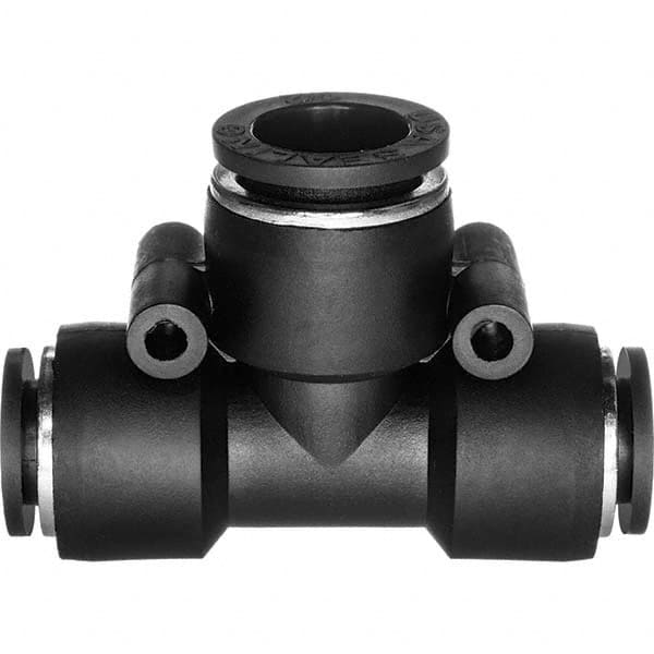 Push-to-Connect Tube Fitting: Tee Reducer, Tee 1/4 x 3/8