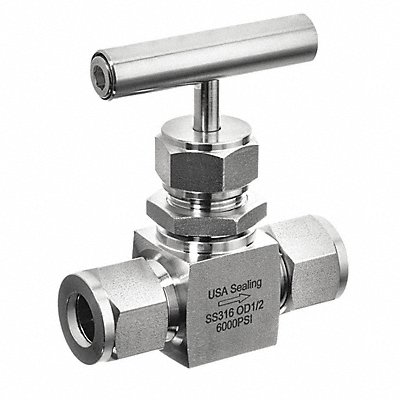 Needle Valve Straight Fitting Style MPN:ZUSA-VLV-88