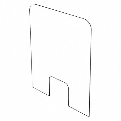 Sneeze Guard Polycarbonate Clear MPN:BULK-PD-99