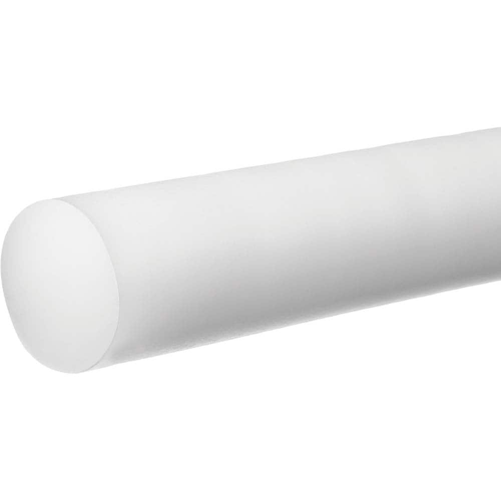 Plastic Rod: Acetal, 10' Long, 9/16