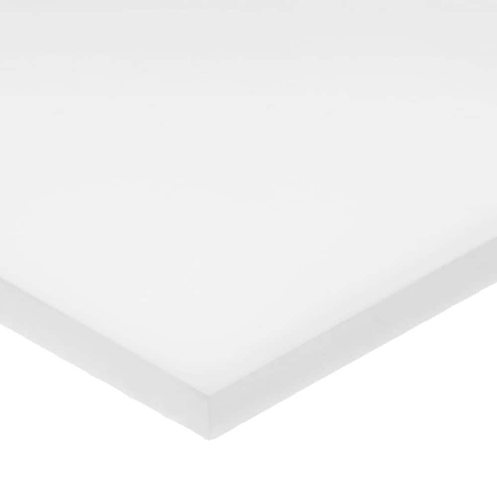 Plastic Sheet:  Polyethylene (UHMW),  3/8