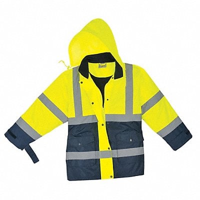 Ladies Jacket Hi-Vis XL Ylw/Nvy MPN:UHV664-XL