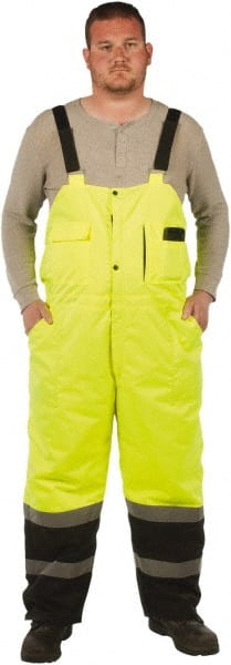 Bib Overalls: Size 4X-Large, Polyester MPN:UHV500X-4X-Y