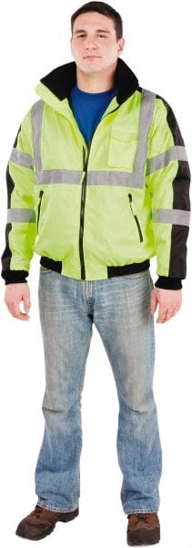 Heated Jacket: Size X-Large, Yellow, Polyester MPN:UHV575-XL-YB