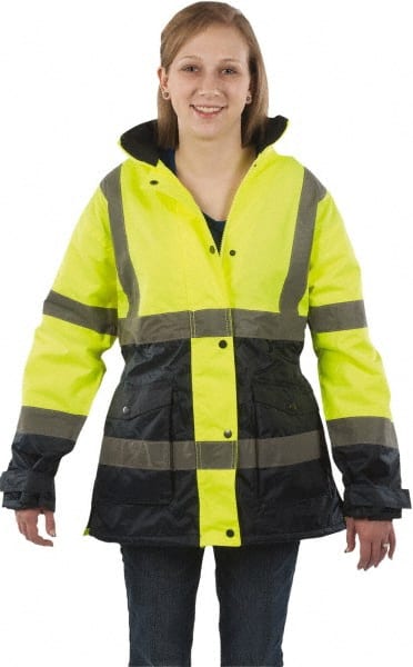 Heated Jacket: Size Small, Yellow, Polyester MPN:UHV664-S-YN