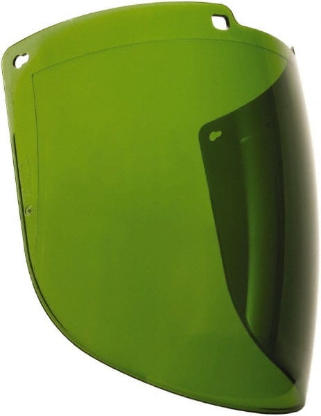 Face Shield Windows & Screens: Welding Lens, Green, 3, 9