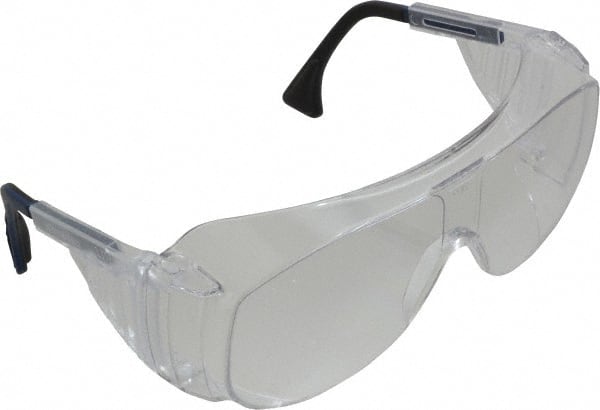 Safety Glass: Anti-Fog & Scratch-Resistant, Polycarbonate, Clear Lenses, Frameless, UV Protection MPN:S0112C