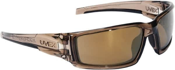 Safety Glass: Scratch-Resistant, Gold Mirror Lenses, Full-Framed MPN:S2964