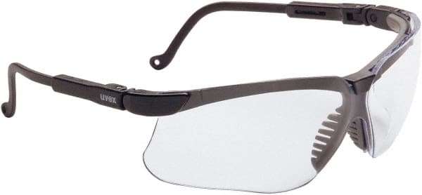 Safety Glass: Anti-Fog & Scratch-Resistant, Clear Lenses, Frameless MPN:S3200HS