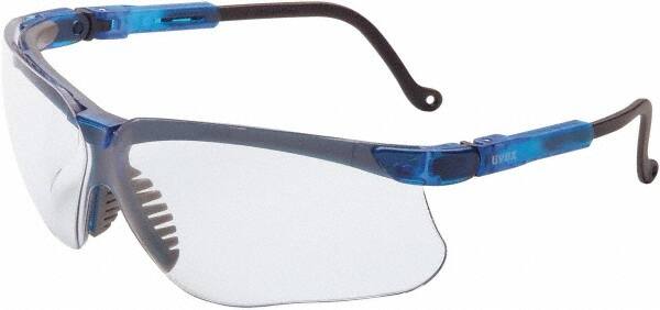 Safety Glass: Anti-Fog & Scratch-Resistant, Polycarbonate, Clear Lenses, Full-Framed, UV Protection MPN:S3240HS