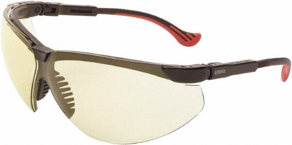 Safety Glass: Anti-Fog & Scratch-Resistant, Polycarbonate, Yellow Lenses, Full-Framed, UV Protection MPN:S3304HS