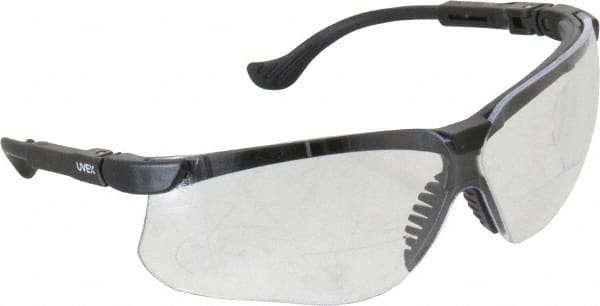 Magnifying Safety Glasses: +2.5, Clear Lenses, Scratch Resistant, ANSI Z87.1-2003 MPN:S3763