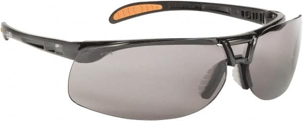 Safety Glass: Scratch-Resistant, Gray Lenses, Frameless MPN:S4201HS