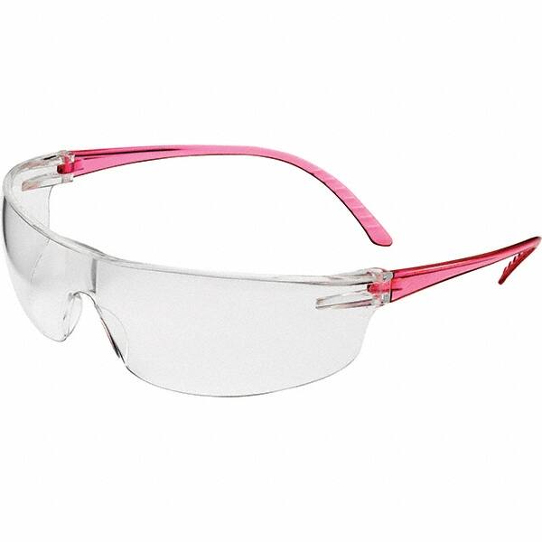 Safety Glass: Anti-Fog, Polycarbonate, Clear Lenses, Frameless, UV Protection MPN:SVP208