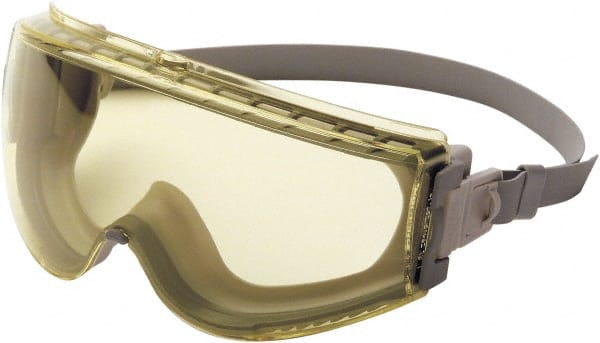Safety Goggles: Anti-Fog & Scratch-Resistant, Amber Polycarbonate Lenses MPN:S3962HS