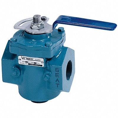 Plug Valve 1/2 Lever Operated CI MPN:5800.5RTL